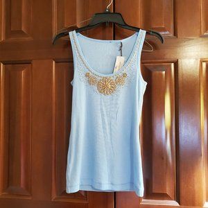 Tommy Bahama embellished tank top NWT